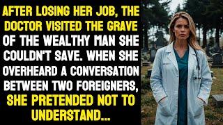 After losing her job, the doctor visited the grave of the wealthy man she couldn't save. When she...