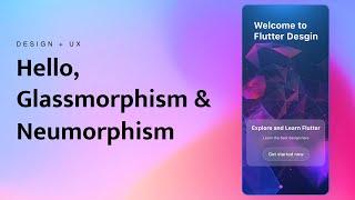 Flutter Glassmorphism UI  & Buttons | With Example Code