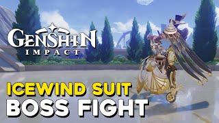 Genshin Impact Icewind Suit Boss Fight