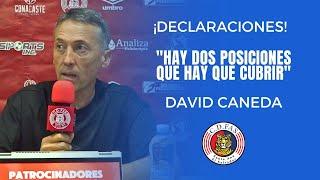 "Hay dos posiciones que hay que cubrir" David Caneda Gerente Deportivo de C.D.FAS | Clausura 2025