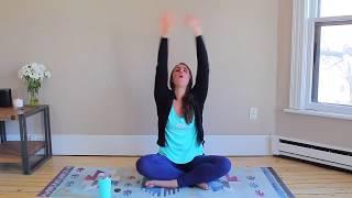 Let's Learn Rainbow Breath! | Child's Pose Wellness | Kids Yoga Challenge