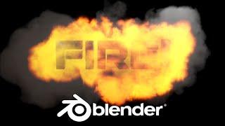 Blender Fire Tutorial - Blender 2.8 Fire Eevee