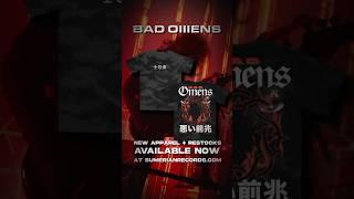 New Bad Omens merch available NOW only at sumerianrecords.com‼️