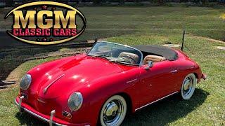 1955 Porsche 356 Speedster Replica