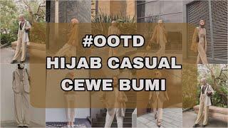 OOTD HIJAB CASUAL CEWE BUMI ALA SELEBGRAM