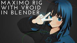 Rig Vroid with Mixamo in Two Clicks - Blender Tutorial