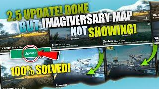  2.5 Update Complete But Imagiversary Map Not Showing In Pubg Mobile | How To Update 2.5 Pubgm 2.5