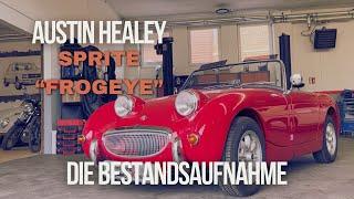 HEMTSCHAK KLASSIK - Austin Healey Sprite "Frogeye" / Bestandsaufnahme