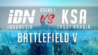 PS5 BATTLEFIELD V | INDONESIA vs SAUDI ARABIA | Round 1 | 32v32