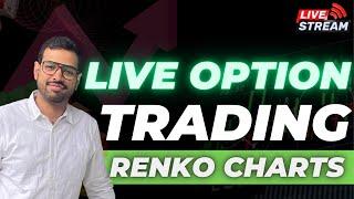 Live Trading NIFTY50 BANKNIFTY | 1 July 2024 | Renko Charts Option Scalping #optionscalping