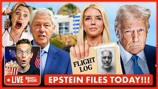 BREAKING: Epstein List, Flight Logs RELEASED Today By Trump DOJ | Hollywood, DC in PANIC