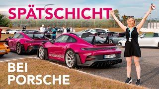 Porsche Spätschicht mit meinem Porsche 911 Carrera T am PEC Hockenheimring + Taycan Turbo GT Fahrt