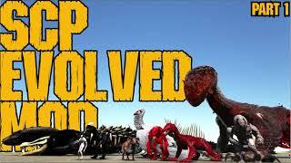 SCP Evolved Mod VS Ark Dinos - Part 1