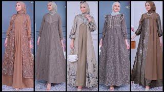 30+ model gamis lebaran 2025 trend busana viral 2025 trend busana lebaran 2025 tren baju lebaran