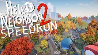 Hello Neighbor 2 Speedrun Under 2 Minutes! (1:58.901)