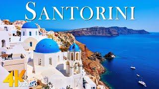 Santorini 4K - Scenic Relaxation Film With Calmling Music - 4K Video UHD