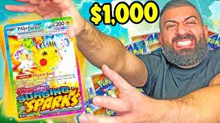 My Final $1,000 Packs For The Rarest Pikachu...