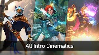 Dota 2 - All Intro Cinematics (Hero, Arcana & Persona)