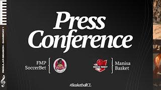 FMP SoccerBet v Manisa Basket - Press Conference - Basketball Champions League