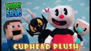 Cuphead Funko Plush Set Mugman The Devil Pop Trailer Unboxing VS FNAF Mcfarlane Toys