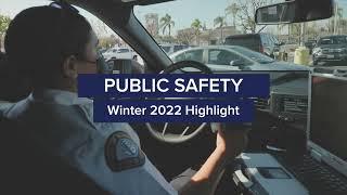 Public Safety Winter 2022 Department Highlight