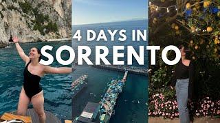 4 Days in Sorrento | Capri, Positano + Pompeii 
