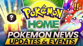 Das HOME UPDATE kommt endlich, Neue GEHEIMGESCHENKE & MEHR! - Pokémon News! 