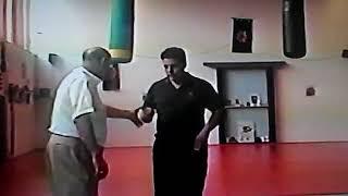 Pendekar Paul De Thouars demonstrating in Holland with Guru Nemo.