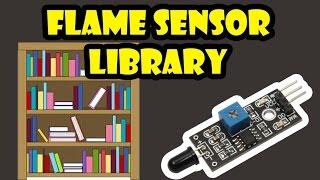 Flame Sensor Library for Proteus