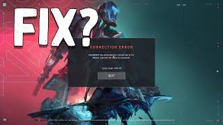 How To Fix "VALORANT has encountered a connection error. Please relaunch the client to reconnect"