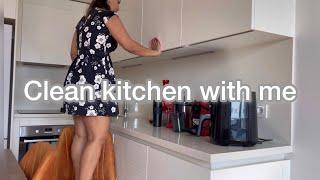 Daily Routin, Clean kitchen with me, clean Home