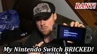 My Nintendo Switch BROKE FOR NO REASON! (error code 2168-0002)