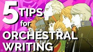 5 Tips for Writing for Orchestra