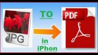 How to convert multiple jpg to pdf file in iPhone