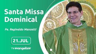 16º Domingo do Tempo Comum | Santa Missa Dominical com @PadreManzottiOficial | 21/07/2024