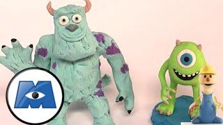 Sulley and Mike - Monsters, Inc. | PLAY DOH | PLAY with CLAY