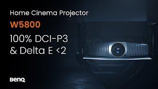 BenQ W5800 Home Cinema Projector: See Colors as Directors Envisioned in Your AV Sanctuary