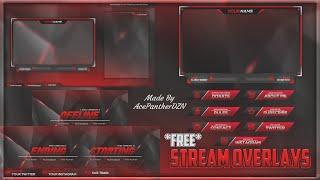 Twitch *Stream Overlay* Template | Photoshop Download