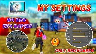 PHOENIX OS BEST KEY MAPPING || FINALLY MY SETTINGS REVALED || ONLY RED NUMBERS