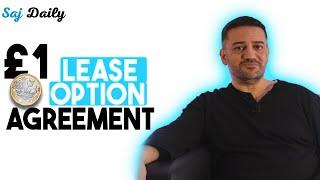 Are LEASE Options Really No Money Down Strategy?! | Saj Daily | Saj Hussain