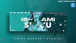 How To Make A FREE Anime Header/Banner in PixelLab | No Photoshop | Twitter Header - RG Tricks