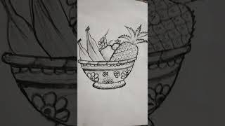 A beautiful pencil ️ sketch by GP Art Queen#shortvideo#art#painting#artist#shortsfeed#shortsvideo