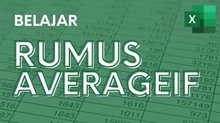 Belajar Rumus AVERAGEIF - Tutorial Excel Pemula - ignasiusryan