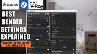 Best Render Settings |Beginners to Pro| V-Ray for SketchUp #vray #3d