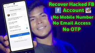 Facebook Hacked Account Kaise Recover Kare? Without Number And Email OTP 2022 | Technicalpapan