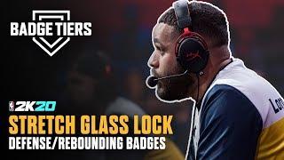 BEST GLASS CLEANING LOCKDOWN DEFENSE & REBOUNDING BADGES in 2K20 - BADGE TIER LIST