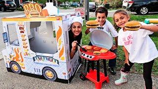 Heidi y Zidane juegan con cocina de juguetes | Juegan a cocinar con kitchen toys