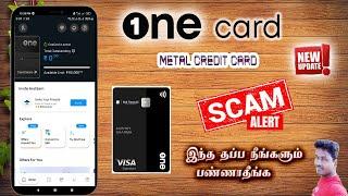 One Card Metal Credit Card Biggest Referal Scam  2024@Tech and Technics