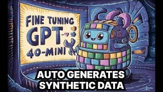 Step-by-Step Guide: Fine-Tuning GPT-4o Mini with Synthetic Data.Dataset can be created manually also