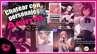  ¡Estas APPS te permiten CHATEAR CON PERSONAJES de ANIME!